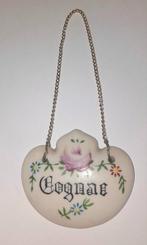 Vintage porseleinen karaf hanger " Cognac ", Antiek en Kunst, Ophalen of Verzenden
