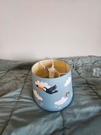 Leuke kinderlamp met vogels en wolken, 25 tot 50 cm, Blauw, Rond, Ophalen of Verzenden