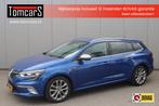 Renault Mégane Estate 1.3 TCe 140PK Automaat GT-Line Trekha, Auto's, Renault, Stof, Gebruikt, 4 cilinders, Blauw