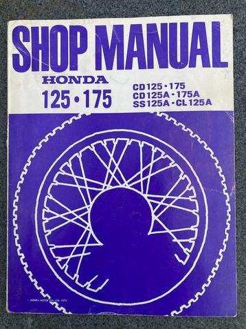 Honda 125 175 1967-1975 Shop Manual