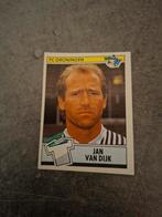 Panini sticker Voetbal 91. Speler Jan van Dijk FC Groningen., Verzenden, Zo goed als nieuw, Sticker
