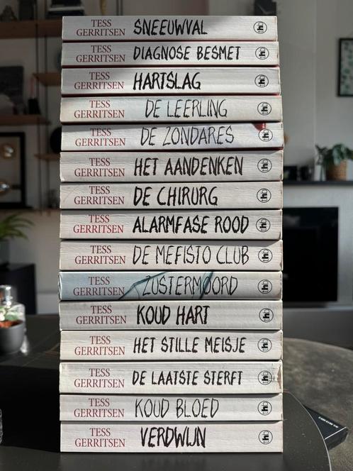 10 x Tess Gerritsen, Boeken, Thrillers, Gelezen, Nederland, Ophalen