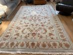 Handgeknoopt vintage ziegler tapijt – ca. 305 x 197 cm, Huis en Inrichting, Stoffering | Tapijten en Kleden, Crème, Info@bababoho.com