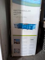 Groot zwembad 450x 220 x84, Ophalen, Zo goed als nieuw, Rechthoekig