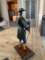 Oud klokken mannetje mist klein slingertje, Antiek en Kunst, Ophalen of Verzenden