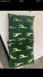 Kussens groen, Huis en Inrichting, Woonaccessoires | Kussens, Ophalen of Verzenden, Zo goed als nieuw, Groen, Vierkant