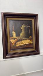 Oud schilderij. Afm: 63x73 cm., Antiek en Kunst, Ophalen