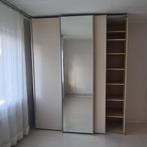 Mooie Schuifdeurkast voor kleding met spiegel, Ophalen, Overige materialen, Gebruikt, 200 cm of meer