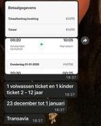 Transavia vliegtickets Marrakech, Tickets en Kaartjes, Trein, Bus en Vliegtuig, Twee personen, Vliegtuig, Met bestemming of datum