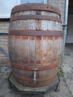 eikenhouten wijnvat, Tuin en Terras, 150 liter of meer, Ophalen, Gebruikt, Hout