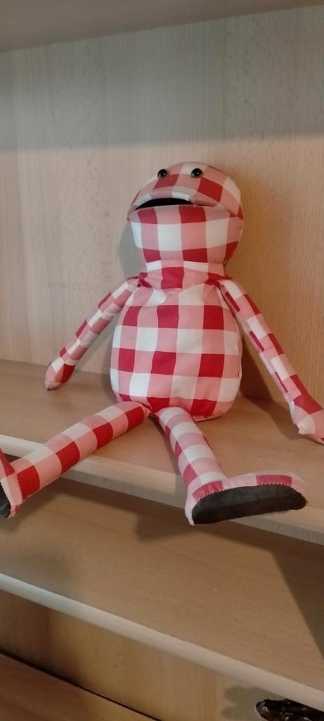 Mr. Jummy Sultana Pop - Kikker Knuffel, Kinderen en Baby's, Speelgoed | Knuffels en Pluche, Zo goed als nieuw, Kikker, Ophalen of Verzenden