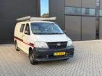 Toyota HiAce 2.5 D-4D LWB (bj 2007) LANG|DUBBEL CAB|EX BTW, Voorwielaandrijving, Stof, Gebruikt, Wit