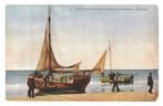 979443 Scheveningen Vissersboot Nette oude kaart Onbeschr, Ophalen of Verzenden, Ongelopen, Zuid-Holland