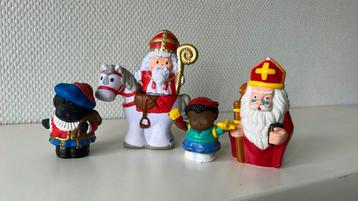 Little People Sinterklaas Set + Extra Figuren! beschikbaar voor biedingen