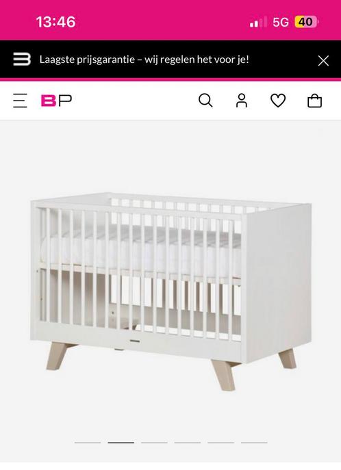 Kidsmill Lars Ledikant + Commode (Peuterbed mogelijk), Kinderen en Baby's, Babywiegjes en Ledikanten, Zo goed als nieuw, Ledikant