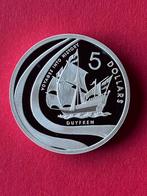 Australie 5 Dollars 2002 B Proof 0,999 zilver 36.31 grams, Ophalen of Verzenden, Zilver