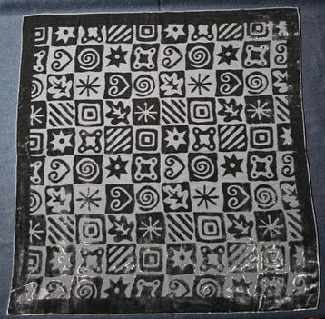 Vintage vierkante Sjaaltje met zijde - 50x50cm free shipping beschikbaar voor biedingen