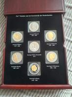 Ons vorstenhuis. 7 Vorsten Koninkrijk der Nederlanden., Postzegels en Munten, Penningen en Medailles, Ophalen of Verzenden
