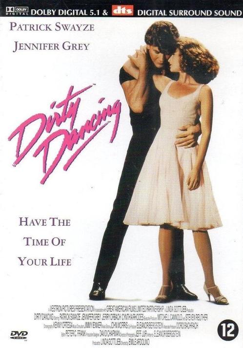 MUZIEKFILM “DIRTY DANCING”., Cd's en Dvd's, Dvd's | Muziek en Concerten, Zo goed als nieuw, Muziek en Concerten, Vanaf 12 jaar