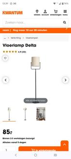 Delta vloerlamp kwantum, Huis en Inrichting, Ophalen, Zo goed als nieuw, 150 tot 200 cm