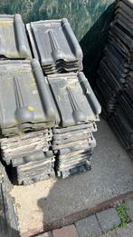 Kruispannen, Doe-het-zelf en Verbouw, Dakpannen en Dakbedekking, Gebruikt, Steen of Klei, Blauw, Ophalen of Verzenden