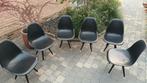 6 zwarte stoelen voor binnen of buiten., Huis en Inrichting, Ophalen, Gebruikt, Zwart