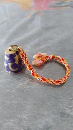 Klein belletje brons/emaille, Ophalen of Verzenden, Brons