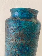 Bitossi Italy grote keramiek vaas in Rimini Blue , jaren 60, Gebruikt, Blauw, Aardewerk of Porselein, Ophalen of Verzenden