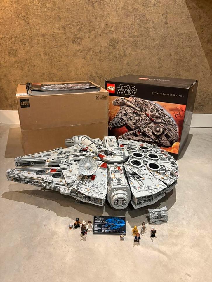 Lego star wars millenium Falcon 75192, Kinderen en Baby's, Speelgoed | Duplo en Lego, Zo goed als nieuw, Lego, Complete set, Ophalen of Verzenden