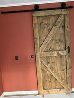 Barn deur 240 x 100, Doe-het-zelf en Verbouw, Deuren en Horren, Zo goed als nieuw, Ophalen