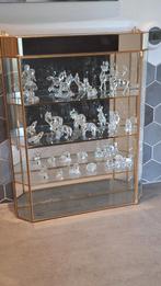 Swarovski verzameling incl. gouden vitrinekast (24 karaats), Ophalen, Zo goed als nieuw, Figuurtje