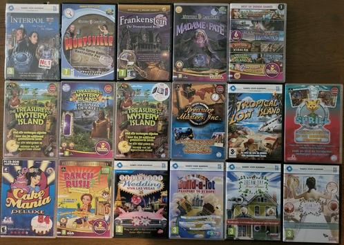 PC games Mystery, Puzzel, Behendigheid en time-management, Spelcomputers en Games, Games | Pc, Zo goed als nieuw, Puzzel en Educatief