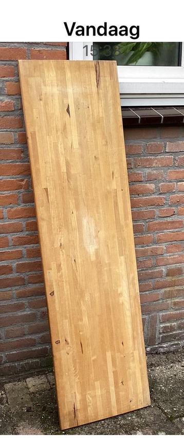Werkblad beukenhout beschikbaar voor biedingen