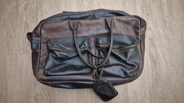 Cowboybag The Bag, Sieraden, Tassen en Uiterlijk, Tassen | Damestassen, Gebruikt, Handtas, Bruin, Ophalen of Verzenden