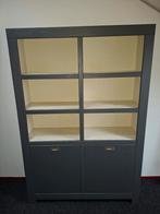 Half open vakkenkast – grijs/blauw – 10 vakken – 20113740, Huis en Inrichting, Ophalen, Gebruikt, 25 tot 50 cm, 100 tot 150 cm