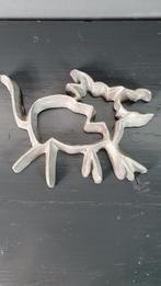 Aluminium onderzetter Hond klein, Teun Kees Design. 7A11, Tweedehands verkoop, Tweedehands verkoop, Gebruikt, Glas of Kopje