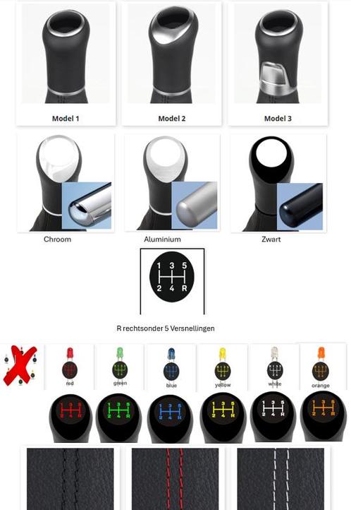 Pookknopset Exclusief Mercedes A klasse W168 Vaneo W414,, Auto diversen, Auto-accessoires, Nieuw, Ophalen of Verzenden