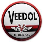Veedol motor oil zwaar emaillen garage showroom reclame bord, Verzamelen, Reclamebord, Emaille, Ophalen of Verzenden, Zo goed als nieuw