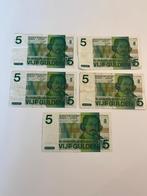 5 x 5 Gulden 1973 Nederland, Postzegels en Munten, Bankbiljetten | Nederland, Ophalen of Verzenden, 5 gulden