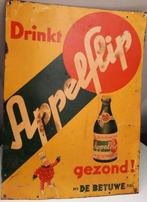 Flipje Tiel Appelflip Reclameplaat 1935, Ophalen of Verzenden, Gebruikt