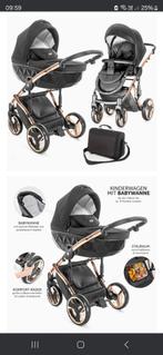 Splinternieuwe JUNAMA KINDERWAGEN 2in1 ZWART/ ROSÉ GOUD., Kinderen en Baby's, Kinderwagens en Combinaties, Ophalen, Nieuw, Overige merken