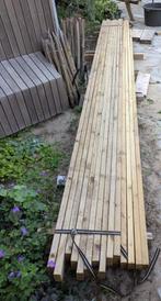 Vuren geïmpregneerd balken SLS 38x120 en 38x89, Doe-het-zelf en Verbouw, Hout en Planken, 25 tot 50 mm, Nieuw, 300 cm of meer