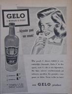 knipsel  GELO limonade siroop  uit BENEDEN LEEUWEN, Ophalen of Verzenden, Zo goed als nieuw, Overige typen