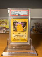 Pikachu PSA 7 Yellow Cheeks - Base Set #58/102, Ophalen of Verzenden, Zo goed als nieuw