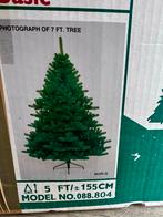 Kunstkerstboom 155cm, Ophalen of Verzenden, Zo goed als nieuw