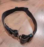 Lederen riem koppel belt uniform leer leger, Ophalen of Verzenden, Nederland, Kleding of Schoenen