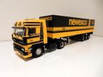 WSI DAF 3600 ATI Space Cab + Tekno huifoplegger Newexco, Hobby en Vrije tijd, Modelauto's | 1:50, Ophalen of Verzenden, Zo goed als nieuw