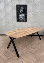 Eiken eettafel Deens ovaal 240cm x100cm *nieuw, Firma Hout en staal, Eikenhout, Vijf personen of meer, Overige vormen