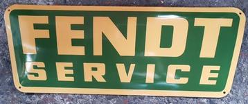 Fendt service emaillen reclame bord tractor garage borden beschikbaar voor biedingen