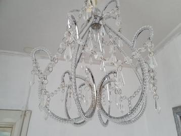 Brocante hanglamp bling beschikbaar voor biedingen